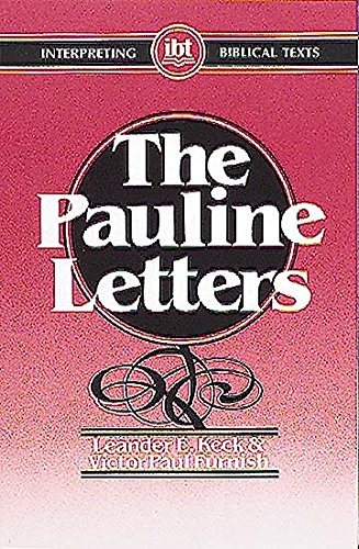 9780687304943: The Pauline Letters (INTERPRETING BIBLICAL TEXTS)