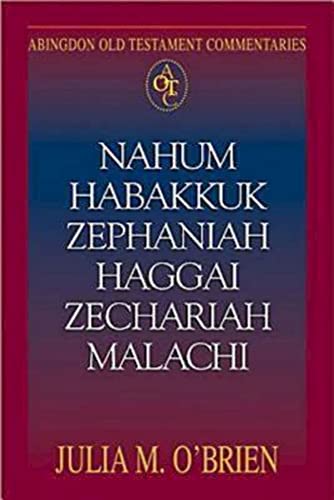 Imagen de archivo de Abingdon Old Testament Commentaries: Nahum, Habakkuk, Zephaniah, Haggai, Zechariah, Malachi (Hebrew Edition) a la venta por HPB-Red