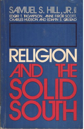 Stock image for Religion & the Solid South for sale by Harry Alter