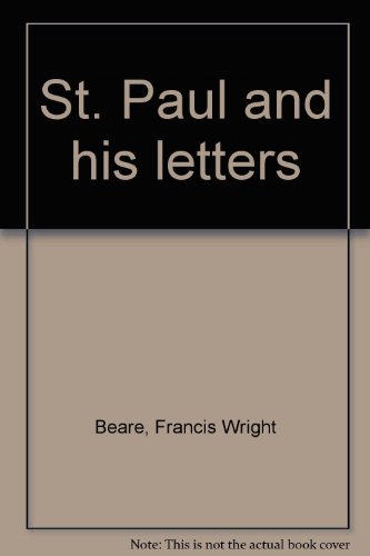 9780687367542: St. Paul and his letters