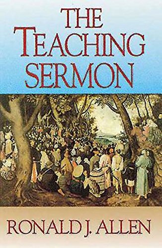 Beispielbild fr The Teaching Sermon zum Verkauf von Better World Books