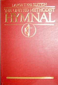 9780687431540: Hymnal United Methodist Large Type Bright Red