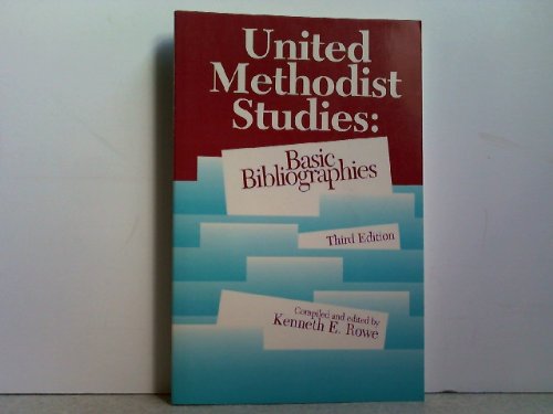 Stock image for United Methodist Studies: Basic Bibliographies for sale by SecondSale