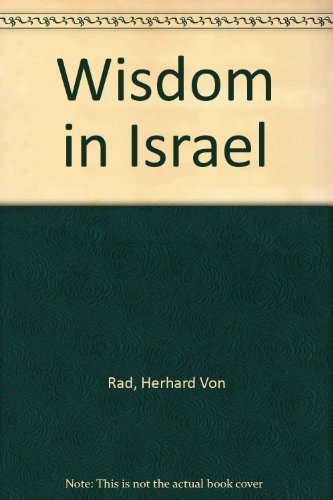 Imagen de archivo de Wisdom in Israel a la venta por Better World Books