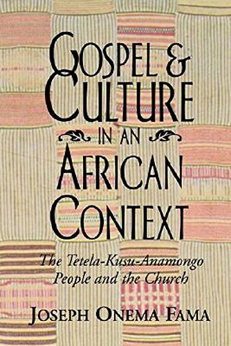 9780687495542: Gospel and Culture In An African Context