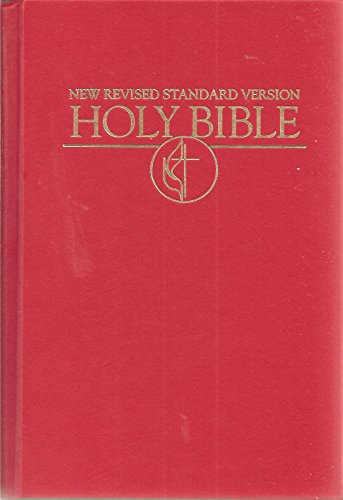 Stock image for Cokesbury NRSV Pew United Methodist Edition Bible: Cross and Flame Emblem, Bright Red for sale by BooksRun