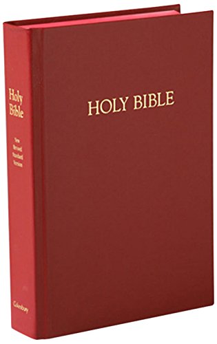 Stock image for Cokesbury NRSV Pew: Dark Red (No Emblem) for sale by Blindpig Books