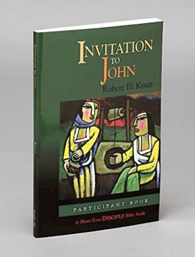 Beispielbild fr Invitation to John: Participant Book : A Short-Term DISCIPLE Bible Study zum Verkauf von Better World Books