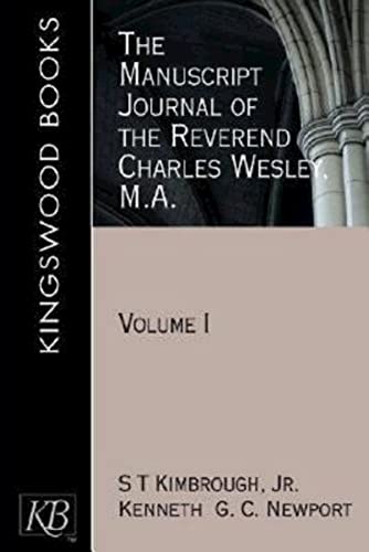 9780687646043: The Manuscript Journal of the Rev. Charles Wesley, M.A., Vol. 1