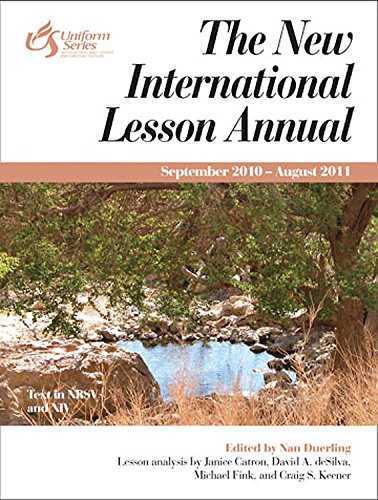 Stock image for New International Lesson Annual 2010-11: September 2010 - August 2011 for sale by ThriftBooks-Dallas
