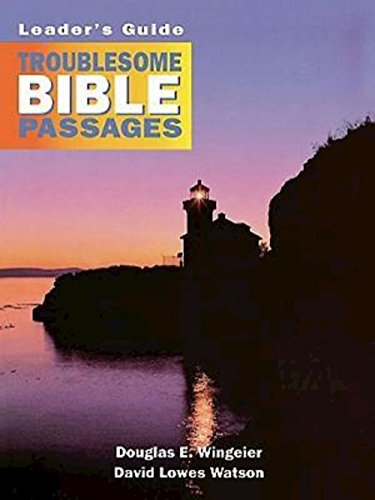 Imagen de archivo de Troublesome Bible Passages Volume 1 Leader's Guide a la venta por FCD Books & More