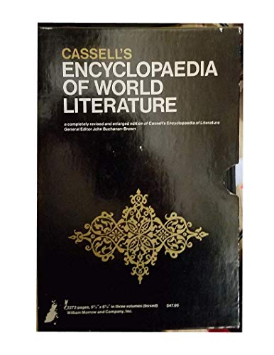 Beispielbild fr Cassell's Encyclopaedia of World Literature.(Three Volume Set) zum Verkauf von BookHolders