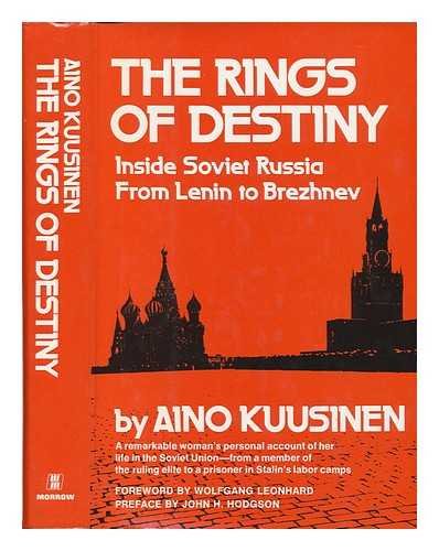 Stock image for The Rings of Destiny : Inside Soviet Russia from Lenin to Brezhnev for sale by Better World Books