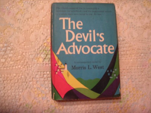 The Devil's Advocate. (9780688014537) by West, Morris L.