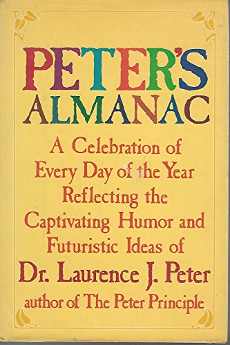 Imagen de archivo de Peter's Almanac a la venta por Top Notch Books