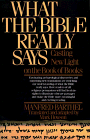 9780688019792: What the Bible Really Says: Casting New Light on the Book of Books