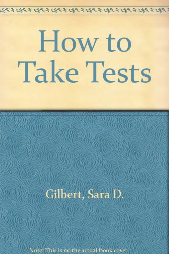 Immagine stock per How to Take Tests