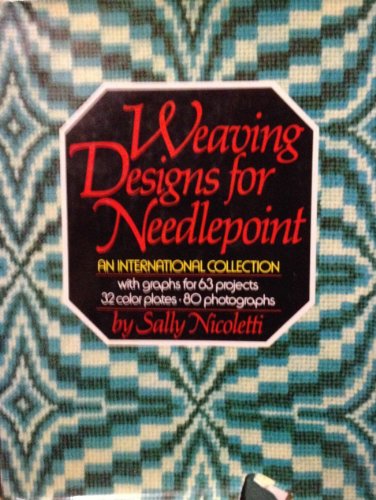 Weaving designs for needlepoint