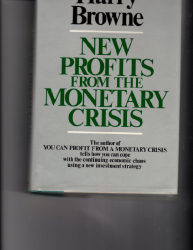 Stock image for New profits from the monetary crisis for sale by SecondSale