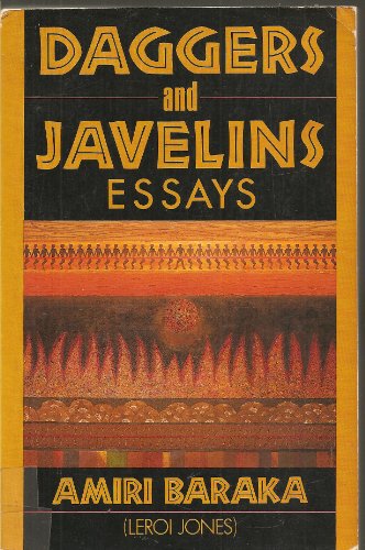 Beispielbild fr Daggers and Javelins: Essays, 1974-1979 zum Verkauf von ThriftBooks-Dallas