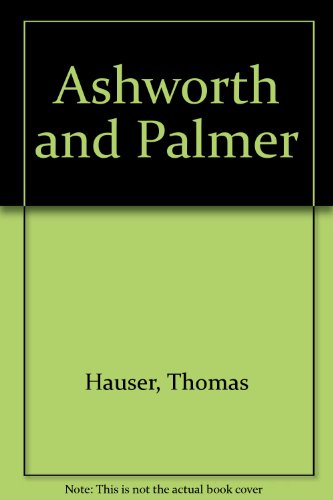 Beispielbild fr Ashworth and Palmer zum Verkauf von Wonder Book