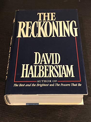 The Reckoning (9780688048389) by Halberstam, David