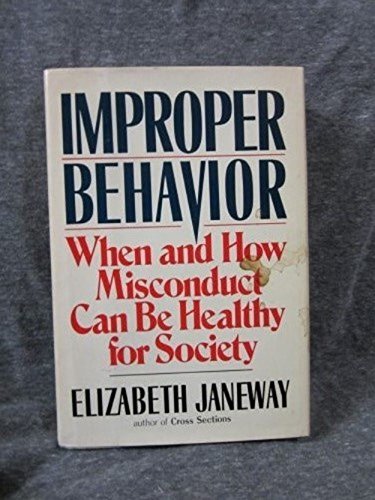 Imagen de archivo de Improper Behavior a la venta por ThriftBooks-Atlanta