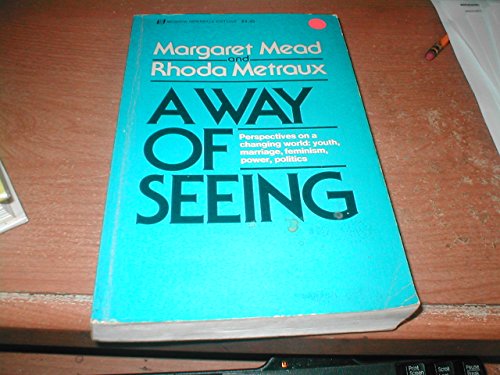 A way of seeing (9780688053260) by Mead, Margaret