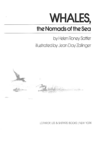 Stock image for Whales, the Nomads of the Sea for sale by Hennessey + Ingalls