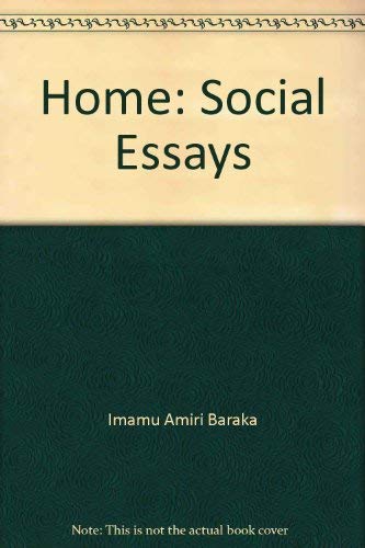 Stock image for Home: Social Essays for sale by Better World Books