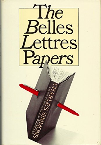 Beispielbild fr The Belles Lettres Papers zum Verkauf von Better World Books