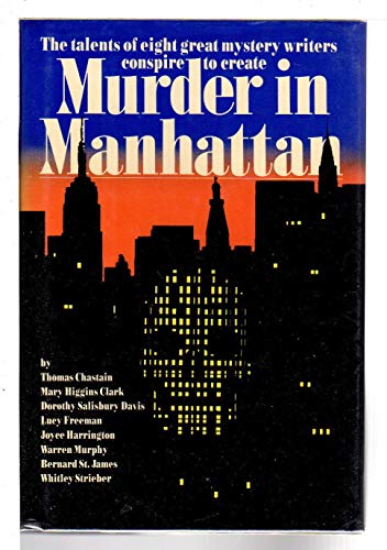 Imagen de archivo de Murder in Manhattan a la venta por HPB-Emerald