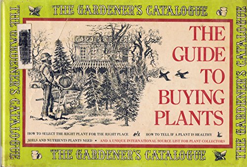 Stock image for The Guide to Buying Plants for sale by Wonder Book