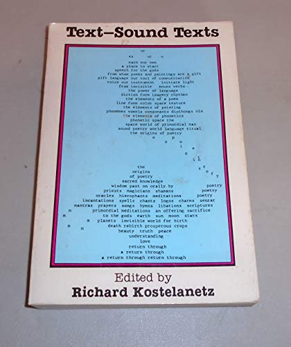 Stock image for Text--Sound Texts for sale by Front Cover Books