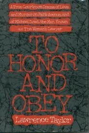 Imagen de archivo de To Honor and Obey a la venta por About Books
