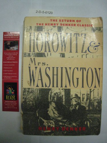 Imagen de archivo de Horowitz and Mrs. Washington a la venta por Books of the Smoky Mountains