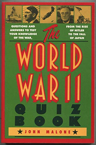 Beispielbild fr The World War 2 Quiz Book zum Verkauf von Wonder Book