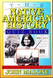 9780688110215: The Native American History Quizbook