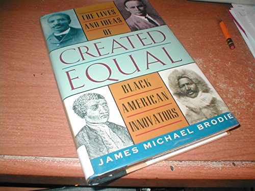 Imagen de archivo de Created Equal : The Lives and Ideas of Black American Innovators a la venta por Better World Books