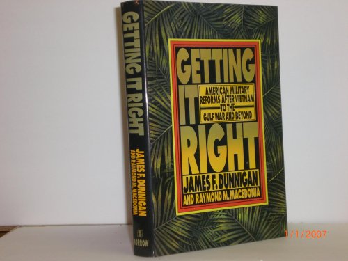 Stock image for Getting It Right for sale by Better World Books