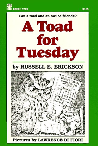 Imagen de archivo de A Toad for Tuesday a la venta por BooksRun