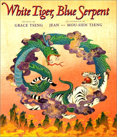 Beispielbild fr White Tiger, Blue Serpent zum Verkauf von Better World Books