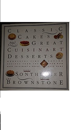 Stock image for Classic Cakes and Other Great Cuisinart Desserts for sale by Better World Books
