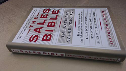 Stock image for The Sales Bible The Ultimate Sales Resource for sale by SecondSale