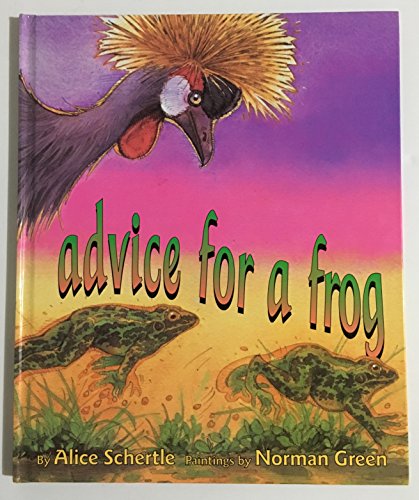 Stock image for Advice for a Frog for sale by HPB-Diamond