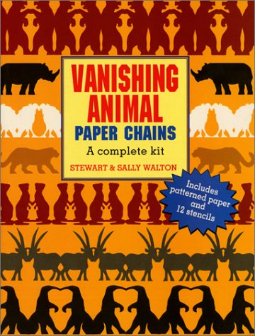 9780688149154: Vanishing Animal Paper Chains (Paper Chain Series)