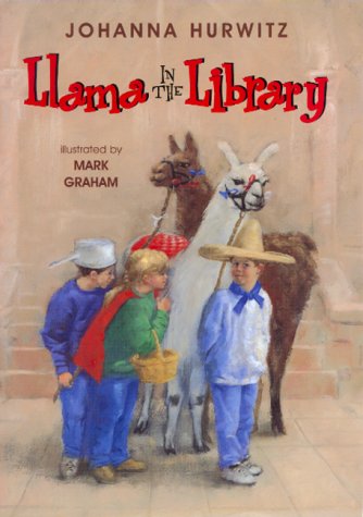 Stock image for Llama in the Library for sale by Half Price Books Inc.