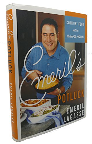 Stock image for Emeril's Potluck Dinners: Comfort Food with a Kicked-Up Attitude for sale by First Choice Books