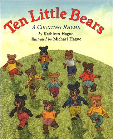 Beispielbild fr Ten Little Bears: A Counting Rhyme zum Verkauf von HPB-Ruby