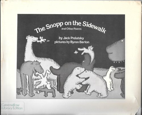 9780688800840: Title: The snopp on the sidewalk and other poems